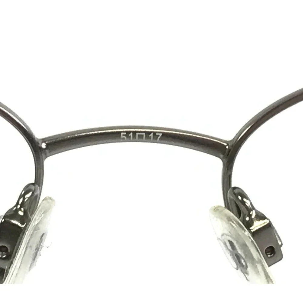 Ocean Pacific Eyeglasses Frames VOYAGER PEWTER Gray Oval Wire Rim 51-17-140